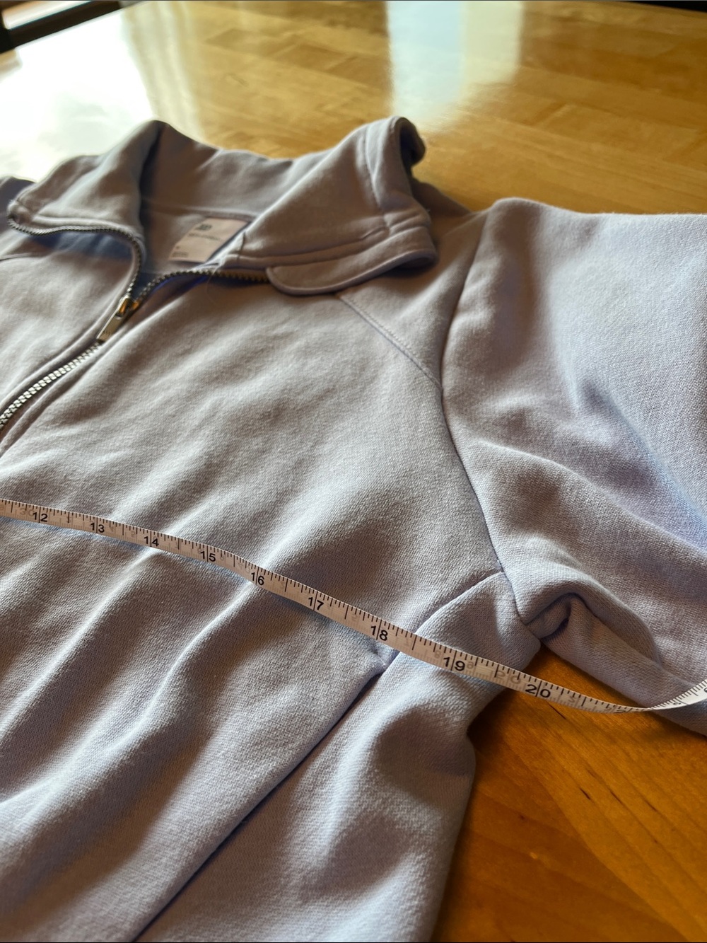all in motion Lavender Half-Zip Sweatshirt with Zipper - Picture 5 of 5